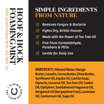 Hoof & Hock Foaming Mist spray bottle label